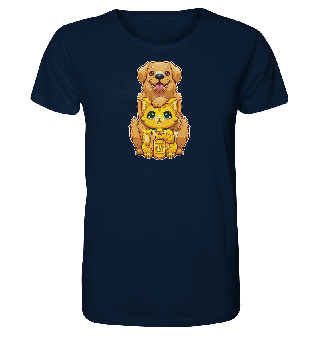 FeineKatze Goldig - Organic Basic Shirt