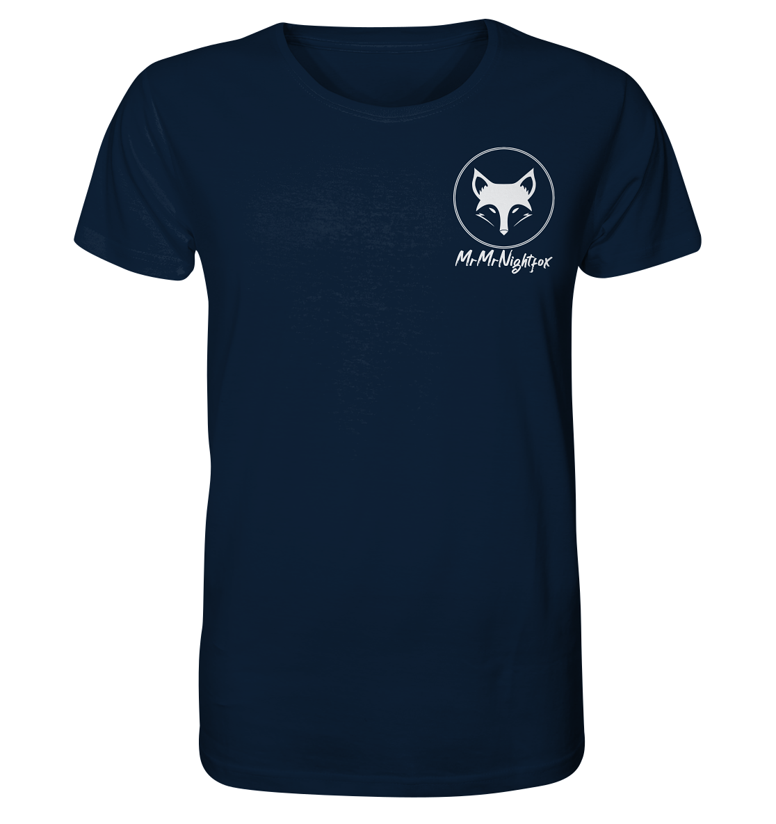 MrMrNightfox Logo - Organic Basic Shirt