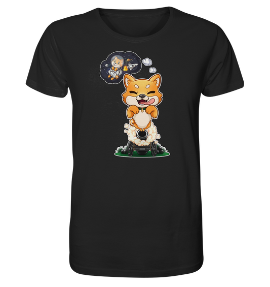 FeineKatze Shiba Astronaut - Organic Basic Shirt