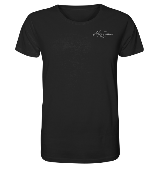 MissJuneDJ Logo - Organic Basic Shirt