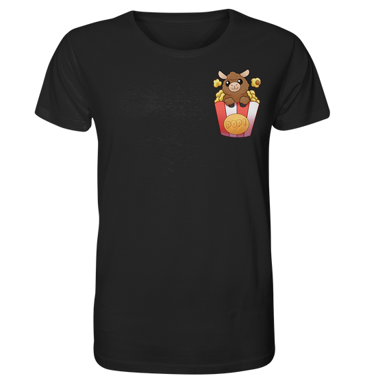 FlauschigTV Popcorn - Organic Basic Shirt