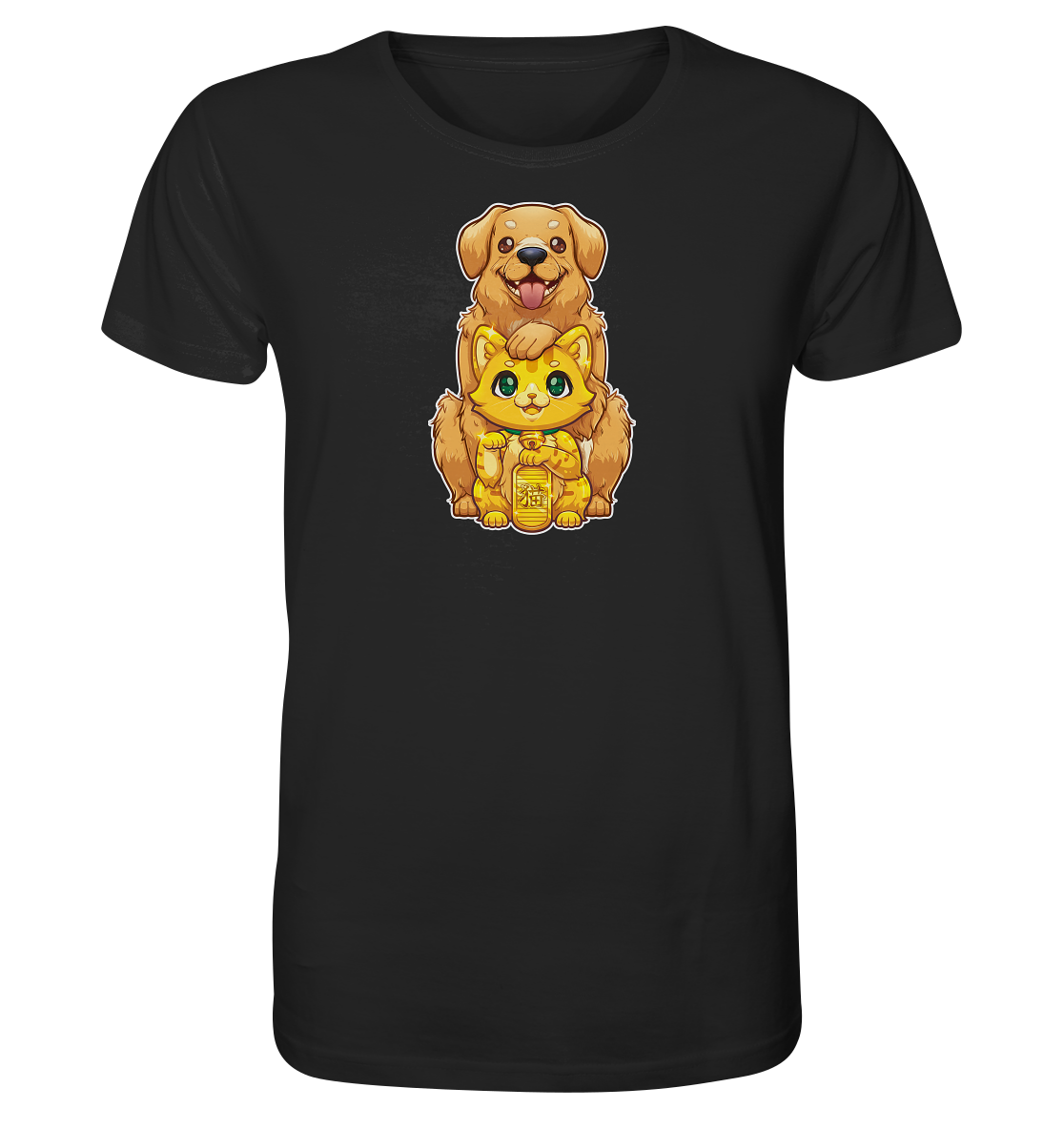 FeineKatze Goldig - Organic Basic Shirt