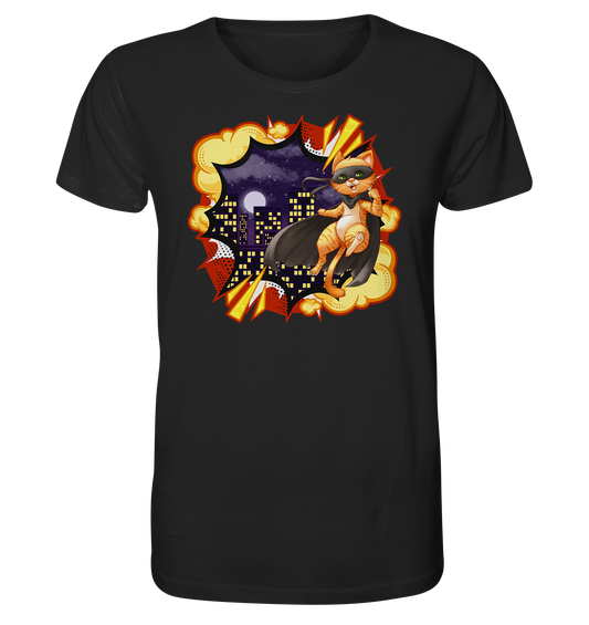 FeineKatze Hero Cat - Organic Basic Shirt