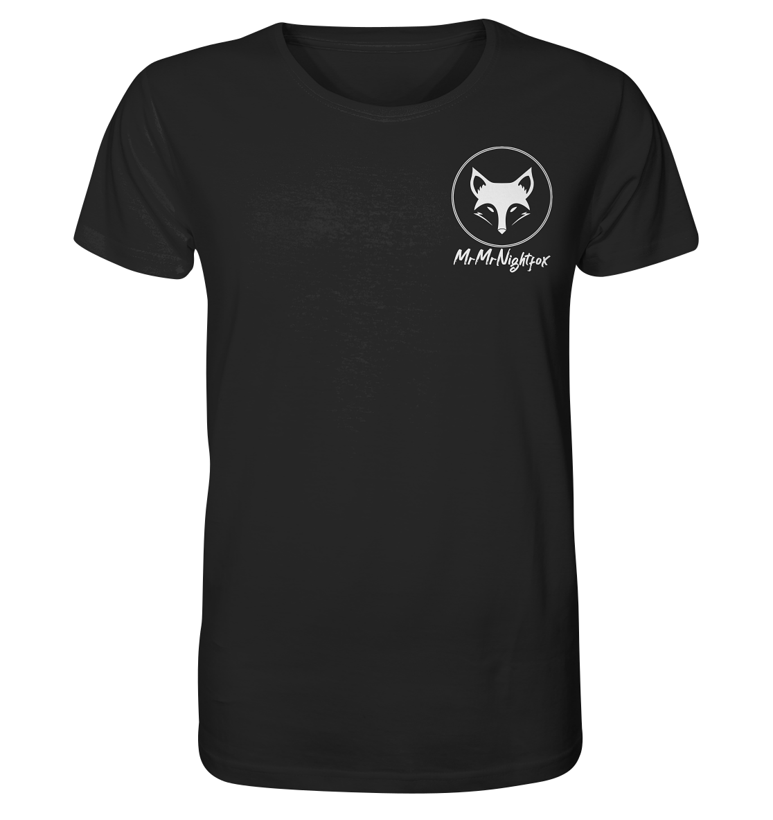 MrMrNightfox Logo - Organic Basic Shirt