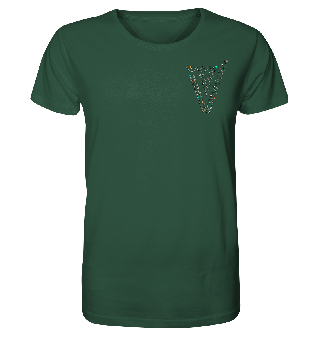 Verdipwnz Emotes - Organic Basic Shirt