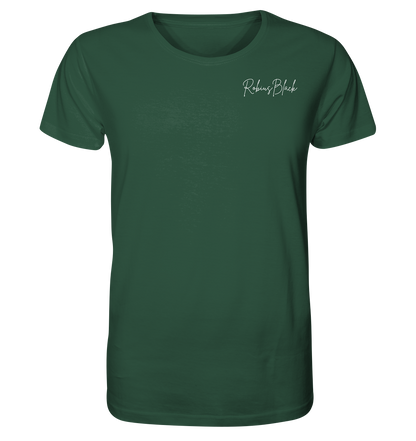 RobiusBlack Unterschrift - Organic Basic Shirt