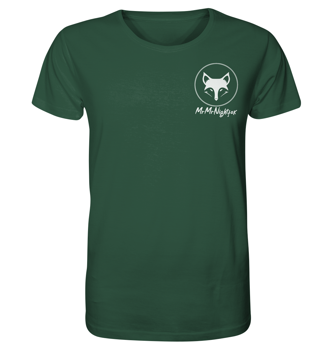 MrMrNightfox Logo - Organic Basic Shirt