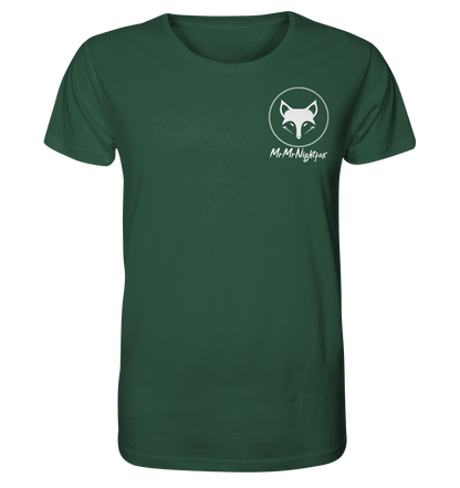 MrMrNightfox Logo - Organic Basic Shirt