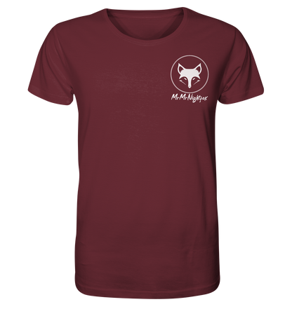 MrMrNightfox Logo - Organic Basic Shirt