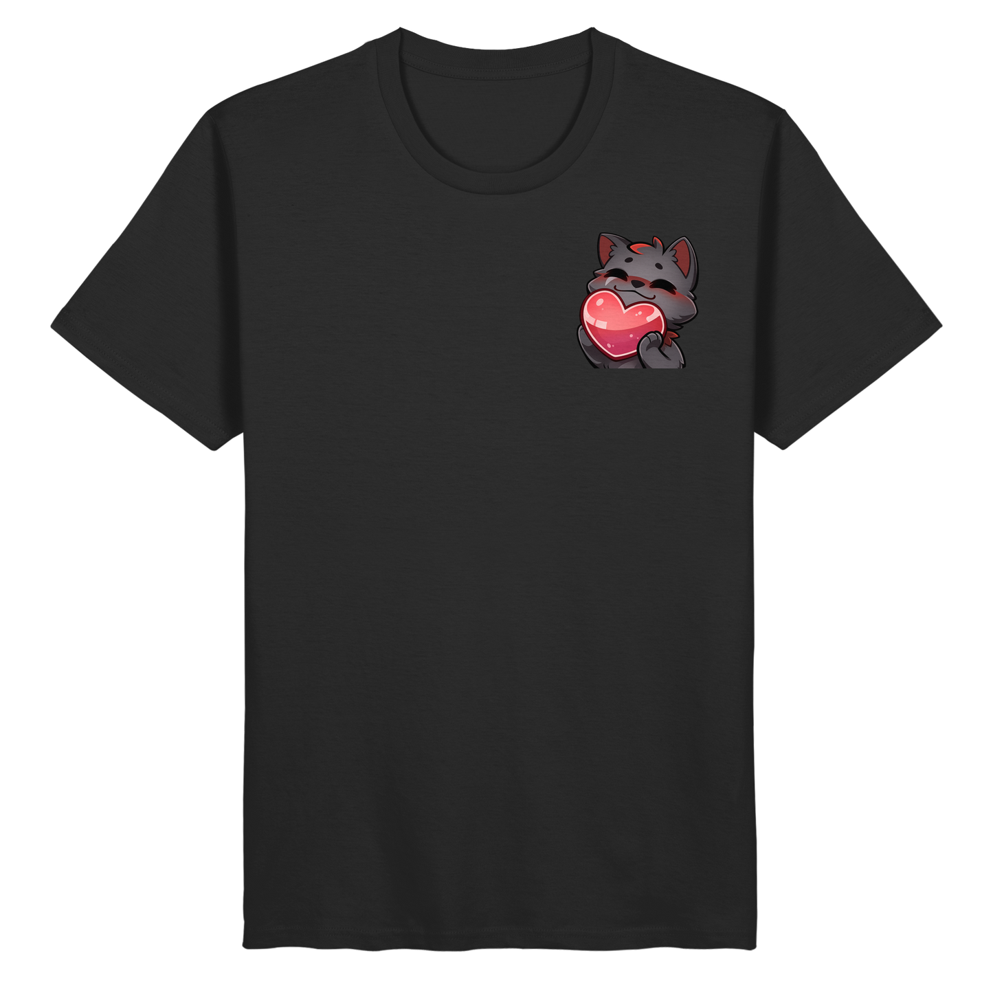 Blutwuff Heart - Organic Basic Shirt