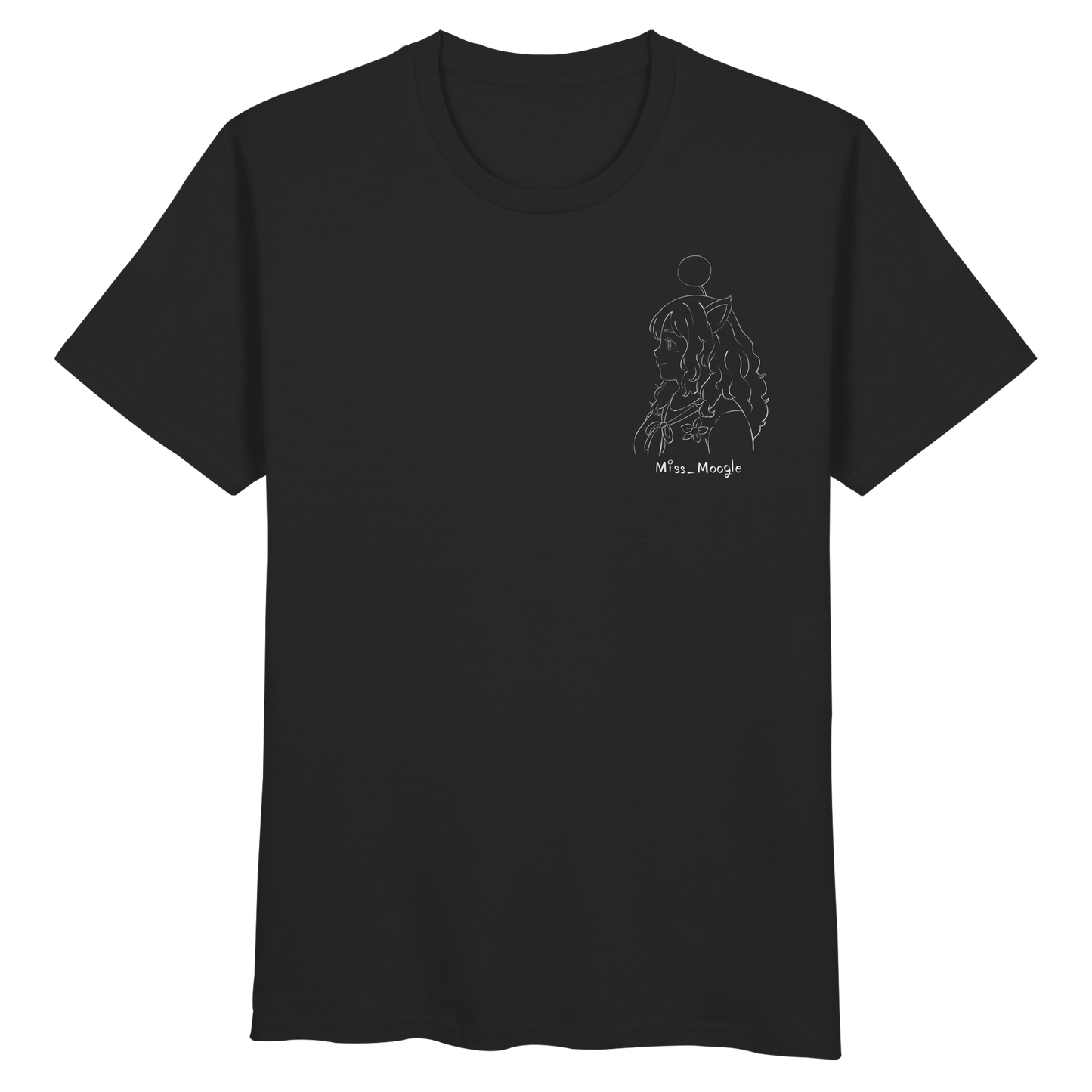 Miss_Moogle Logo Sign - Organic Basic Shirt