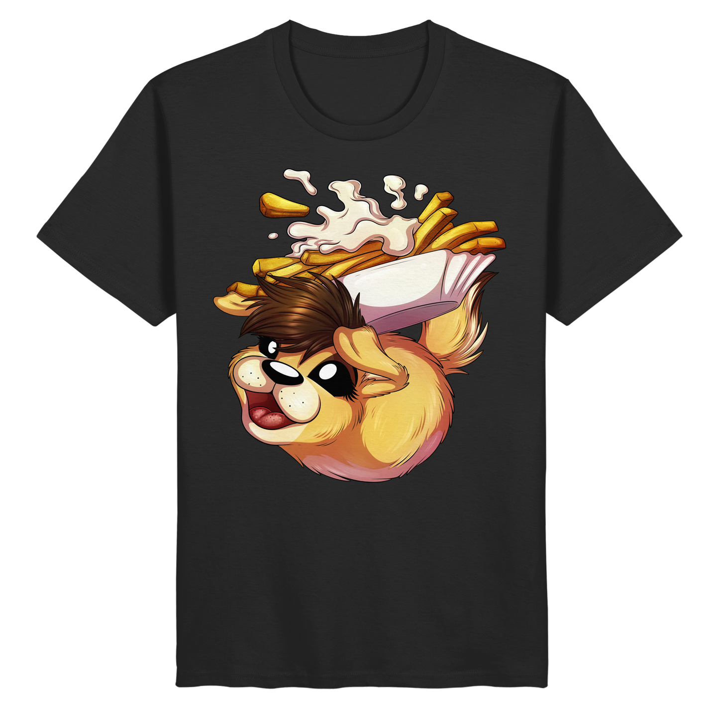 LupiArts Happy - Organic Basic Shirt