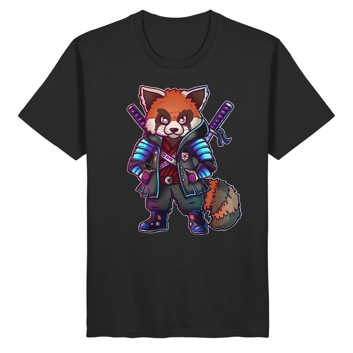 Spydermaniac Rotpanda - Organic Basic Shirt