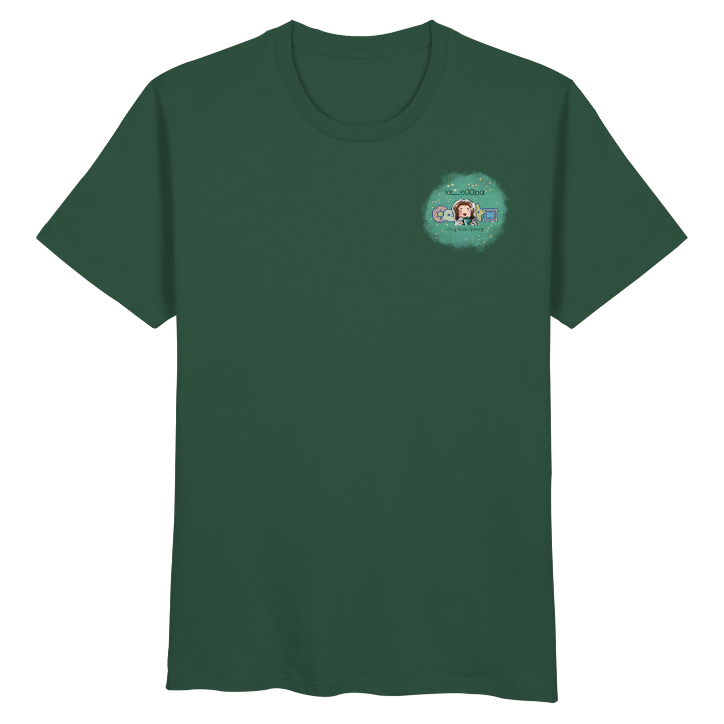 La_N00ba Logo - Organic Basic Shirt