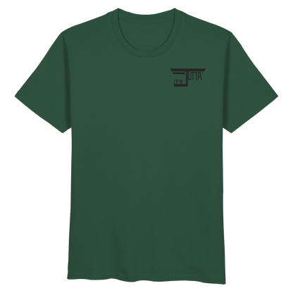Jutta_tv Schriftzug - Organic Basic Shirt