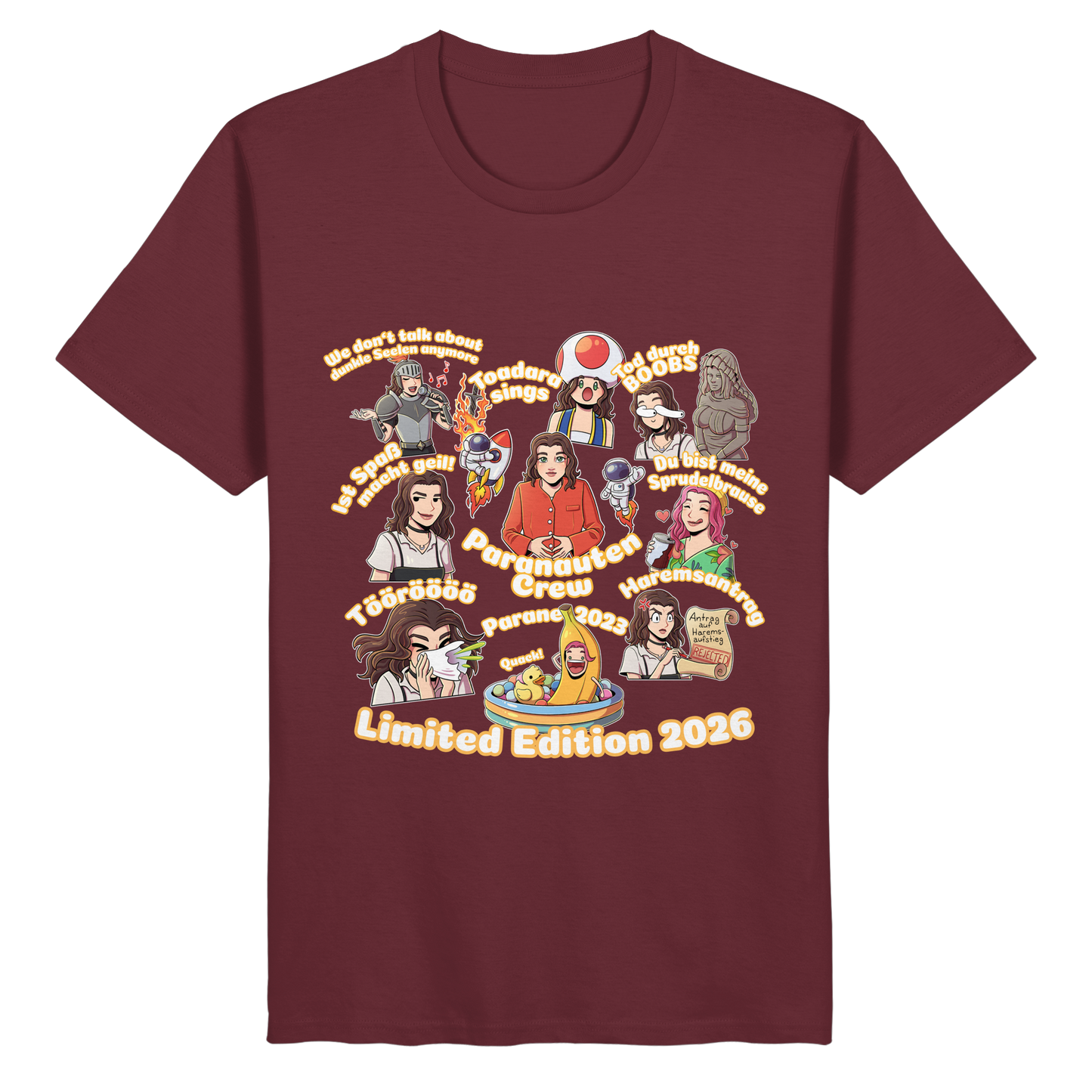 kairPARAvell MOMENTS - Organic Basic Shirt (Frontprint)