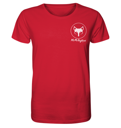 MrMrNightfox Logo - Organic Basic Shirt