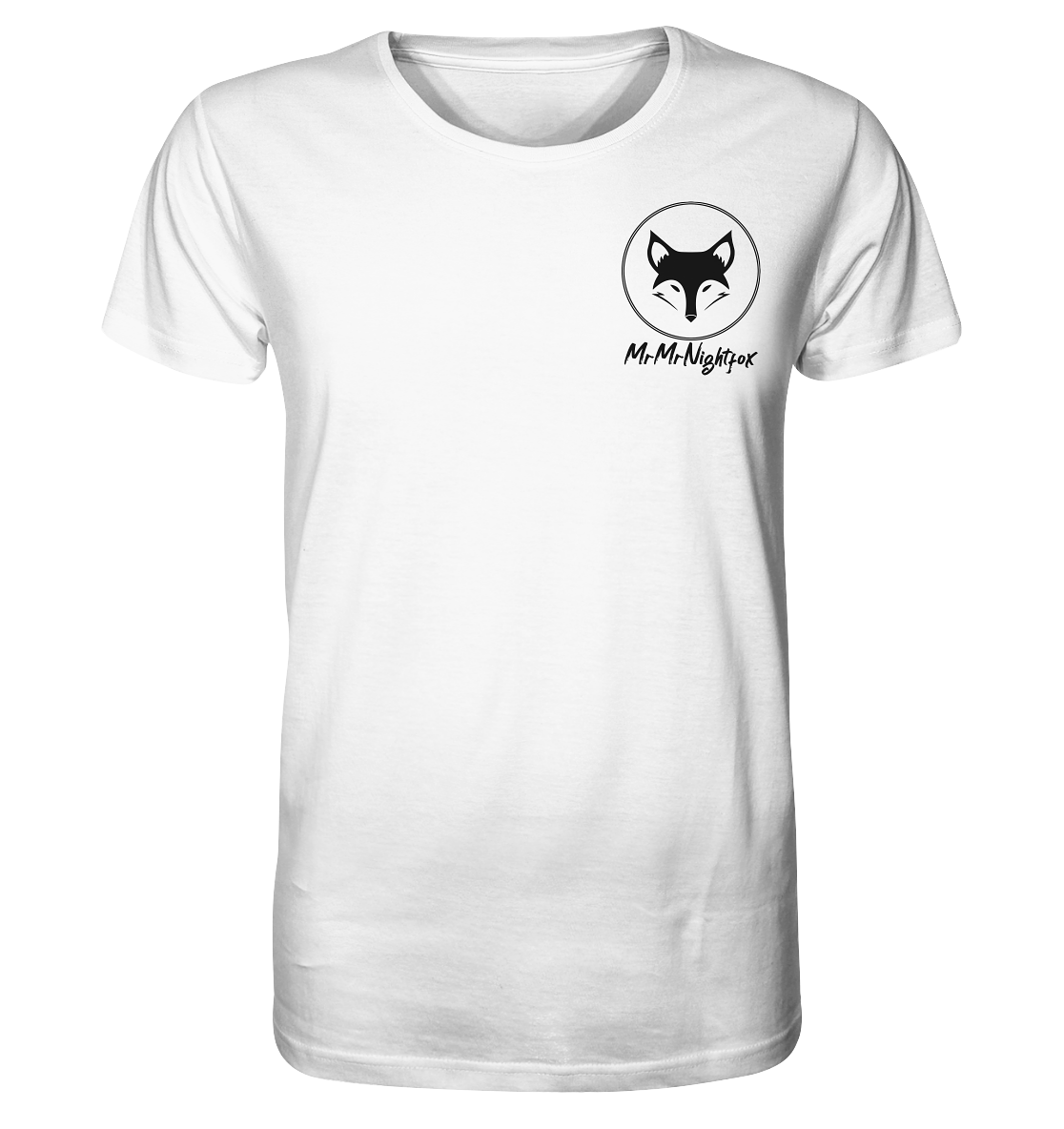 MrMrNightfox Logo - Organic Basic Shirt