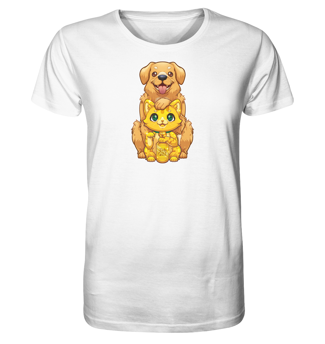 FeineKatze Goldig - Organic Basic Shirt