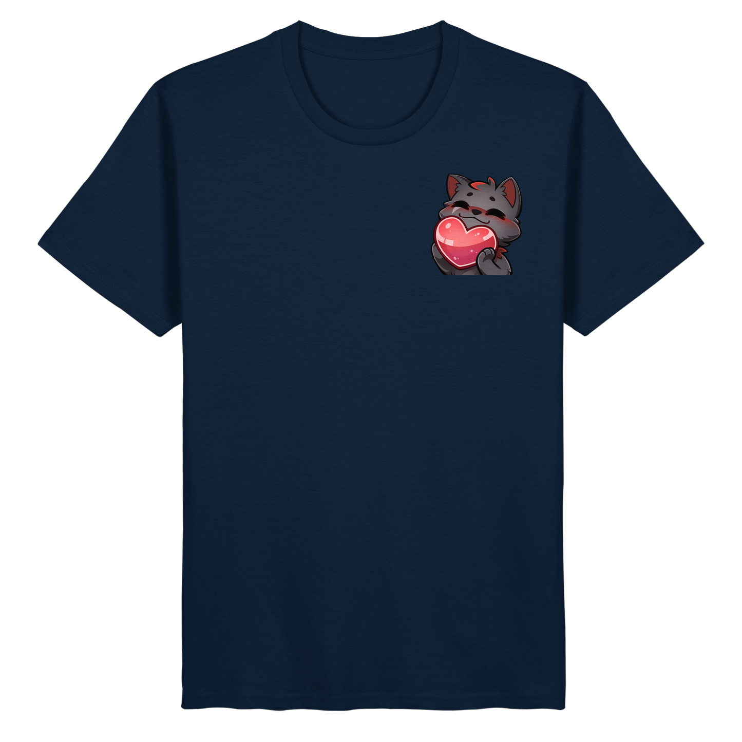 Blutwuff Heart - Organic Basic Shirt