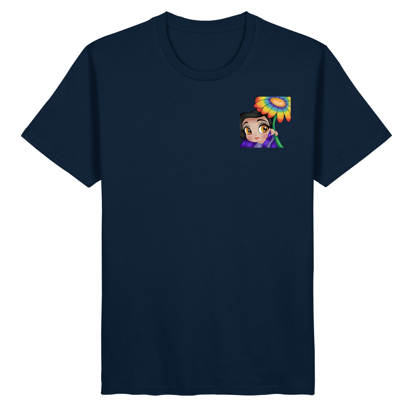 x_Kookie_Moon_x Blume - Organic Basic Shirt