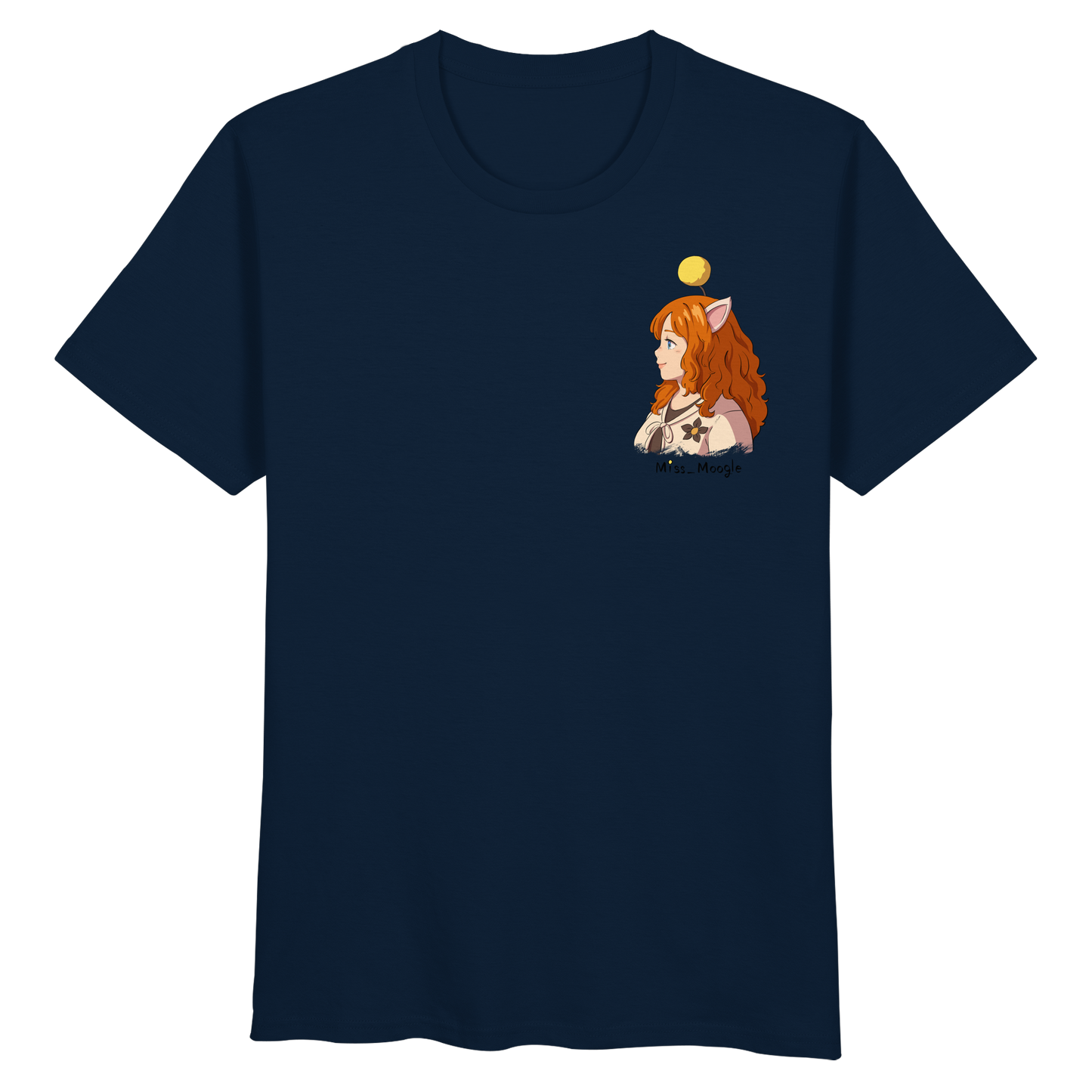 Miss_Moogle Logo colour - Organic Basic Shirt