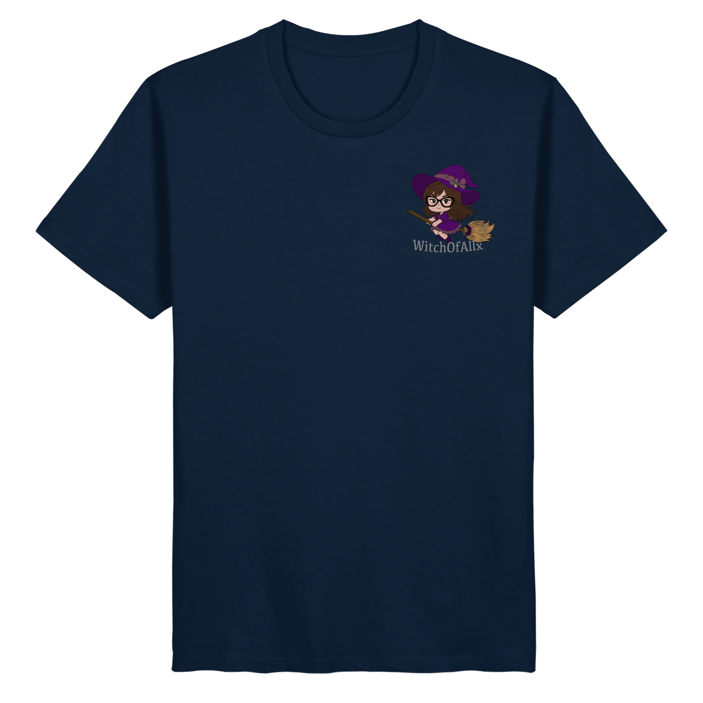 WitchOfAllx Besen - Organic Basic Shirt