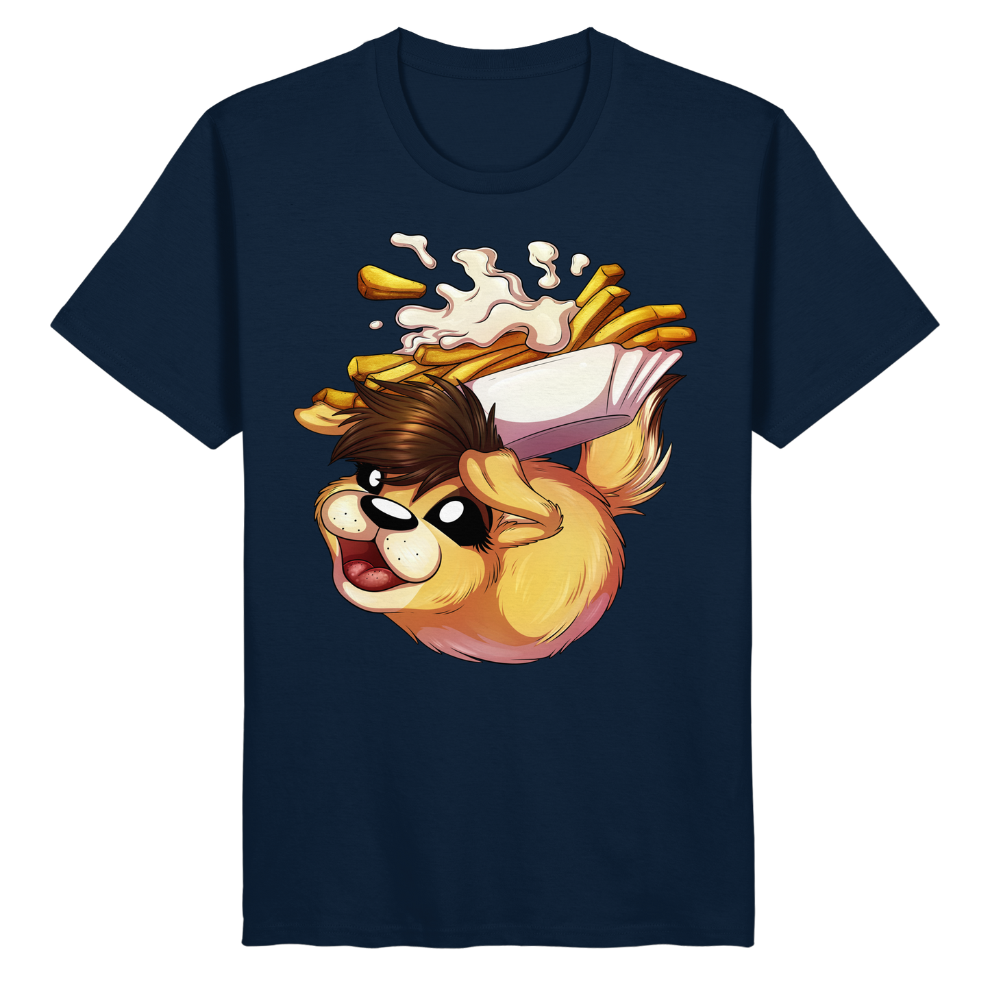 LupiArts Happy - Organic Basic Shirt