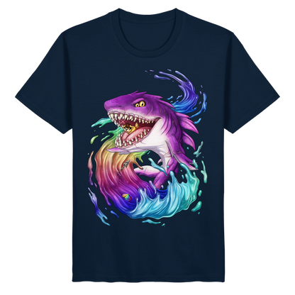 LupiArts Megalodon Crested - Organic Basic Shirt