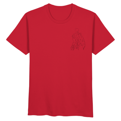 Miss_Moogle Logo Outline - Organic Basic Shirt