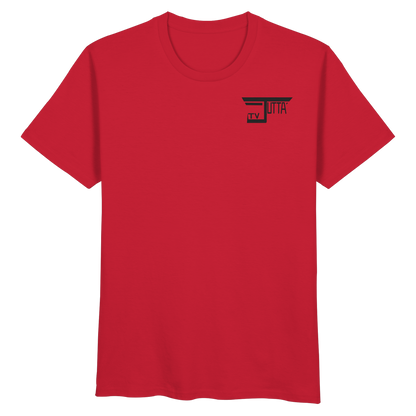 Jutta_tv Schriftzug - Organic Basic Shirt