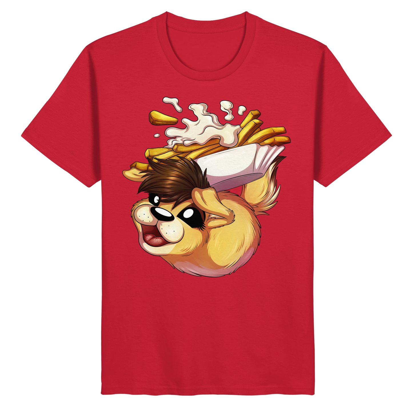 LupiArts Happy - Organic Basic Shirt