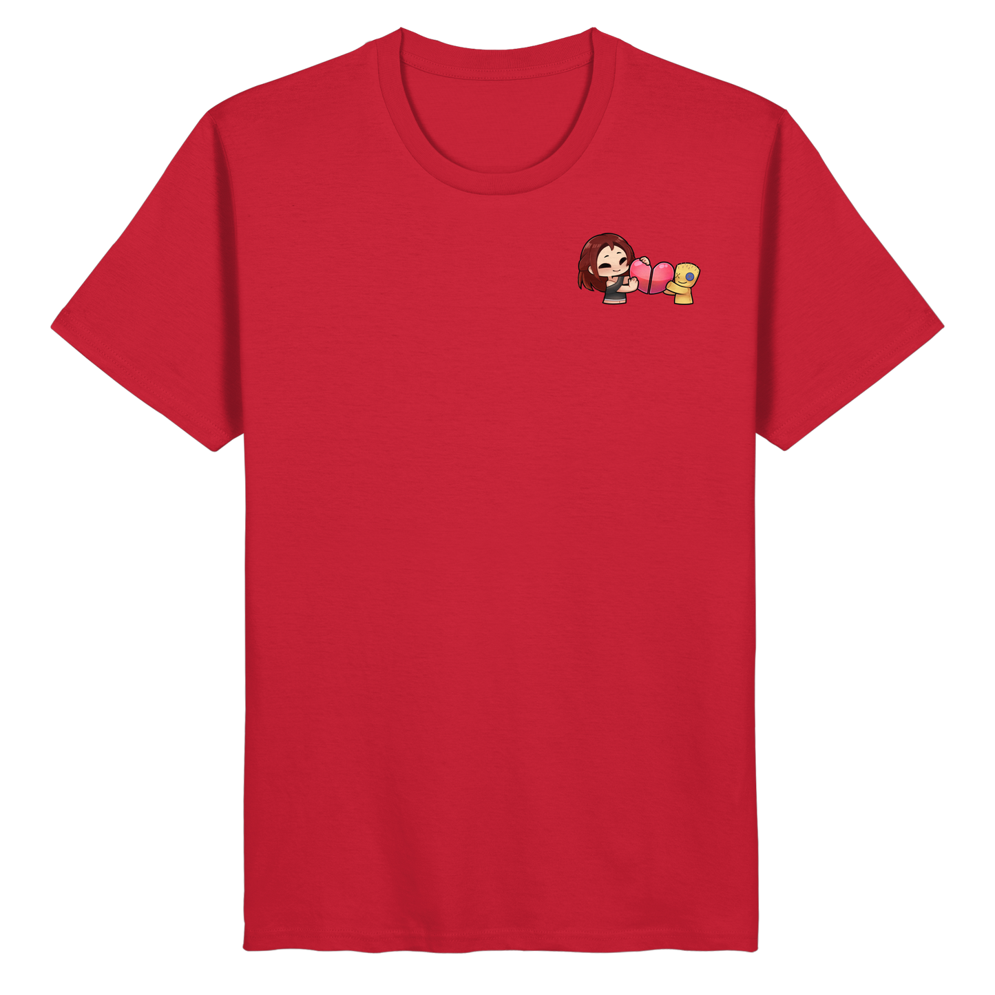 KoRngirL81 Herz - Organic Basic Shirt
