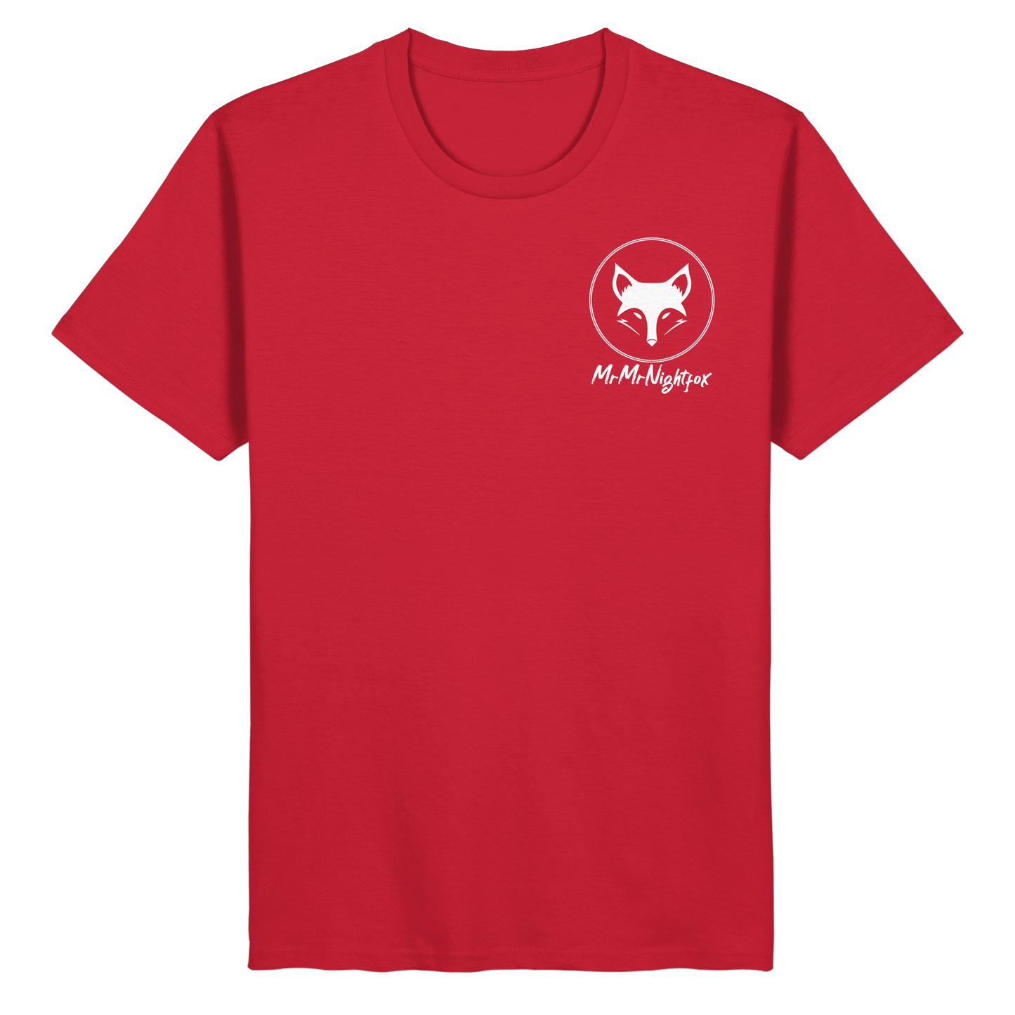 MrMrNightfox Logo - Organic Basic Shirt