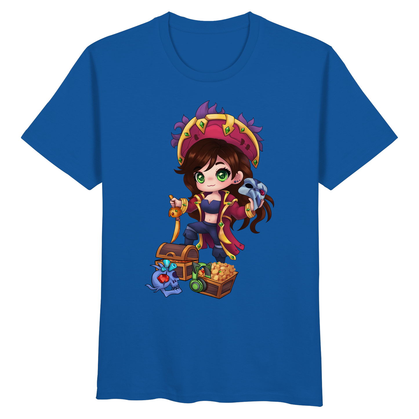 KykyNeko Pirat - Organic Basic Shirt