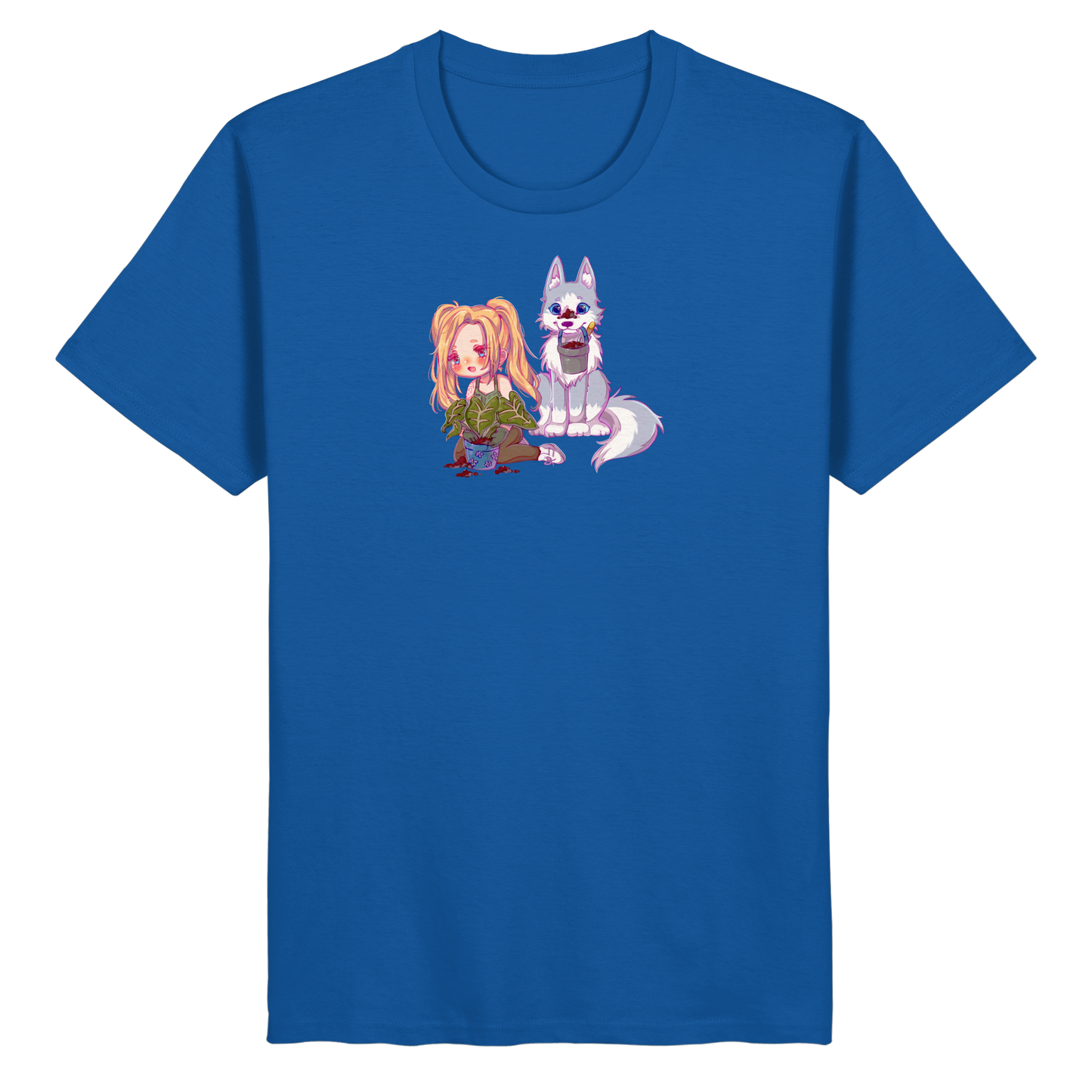 StaceyLucia Wolf Chibi - Organic Basic Shirt