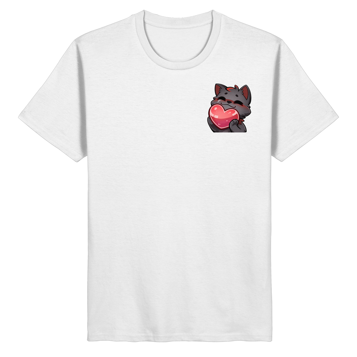 Blutwuff Heart - Organic Basic Shirt