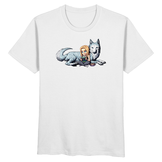 StaceyLucia Wolf - Organic Basic Shirt