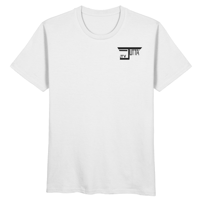 Jutta_tv Schriftzug - Organic Basic Shirt
