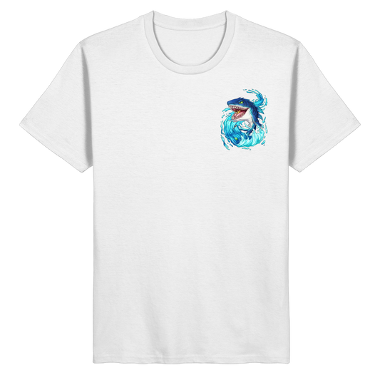 LupiArts Megalodon Hungering - Organic Basic Shirt
