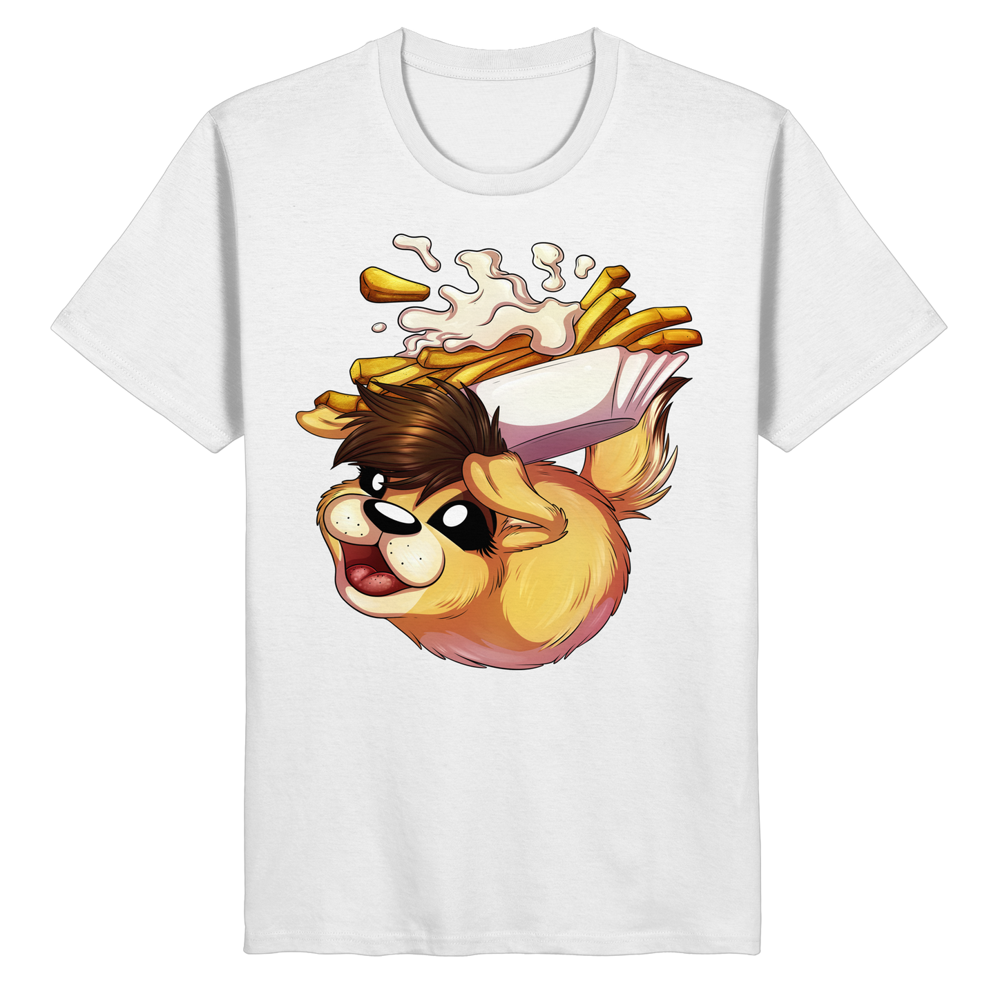 LupiArts Happy - Organic Basic Shirt