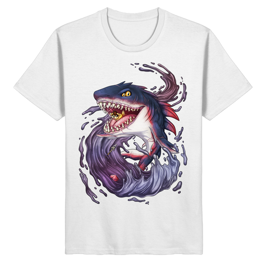 LupiArts Megalodon Shadowmaw - Organic Basic Shirt