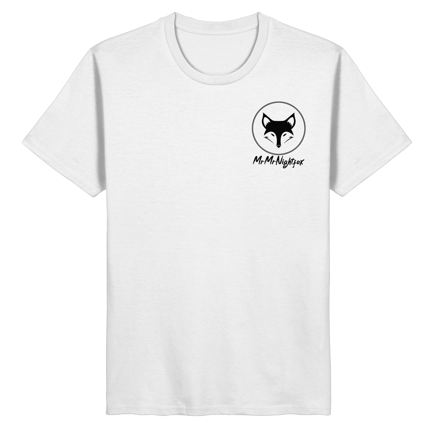 MrMrNightfox Logo - Organic Basic Shirt