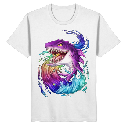 LupiArts Megalodon Crested - Organic Basic Shirt