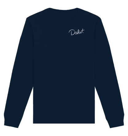 D4HRT Unterschrift - Organic Basic Unisex Sweatshirt