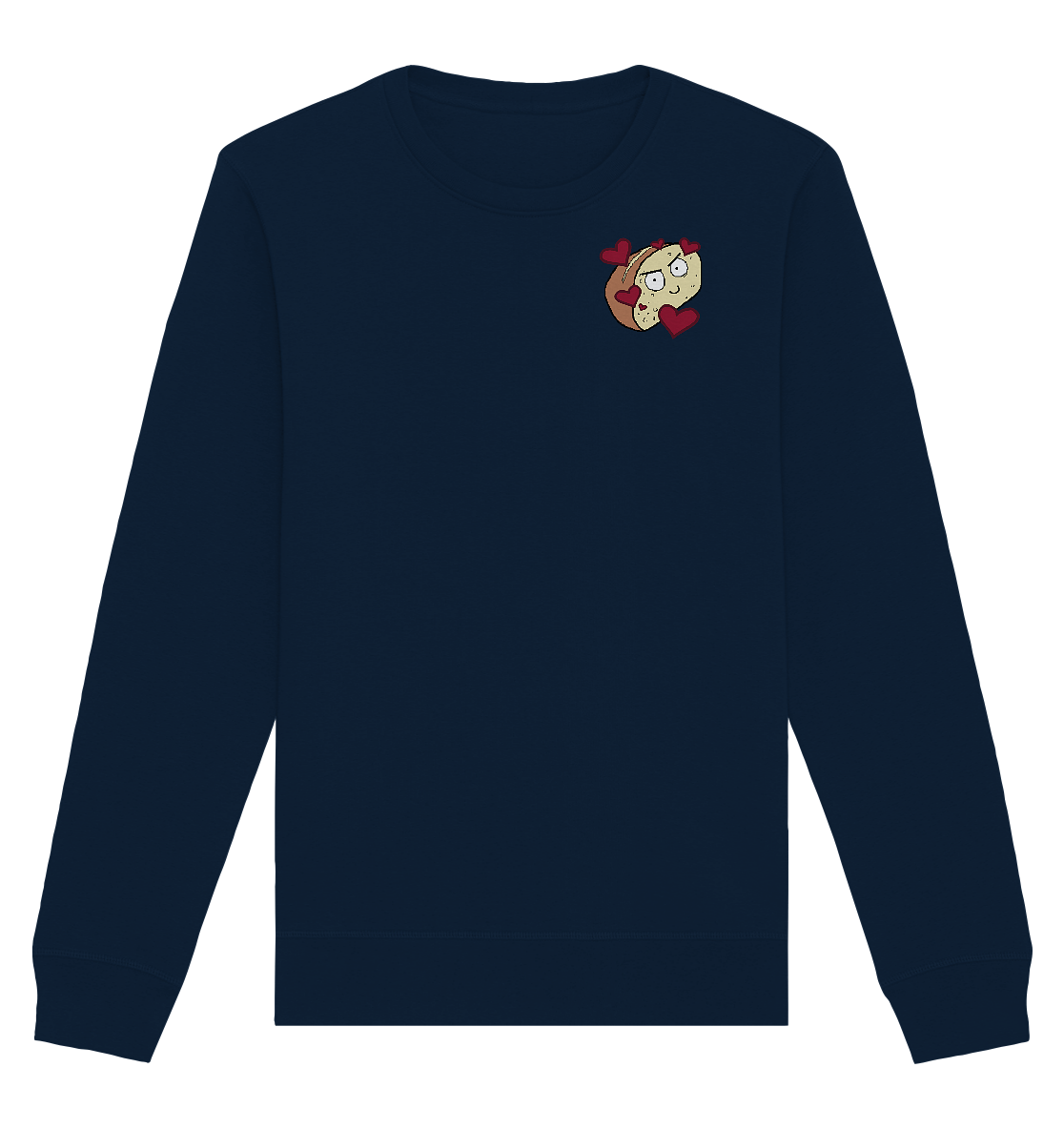 Aylana87 Herzbrot - Organic Basic Unisex Sweatshirt