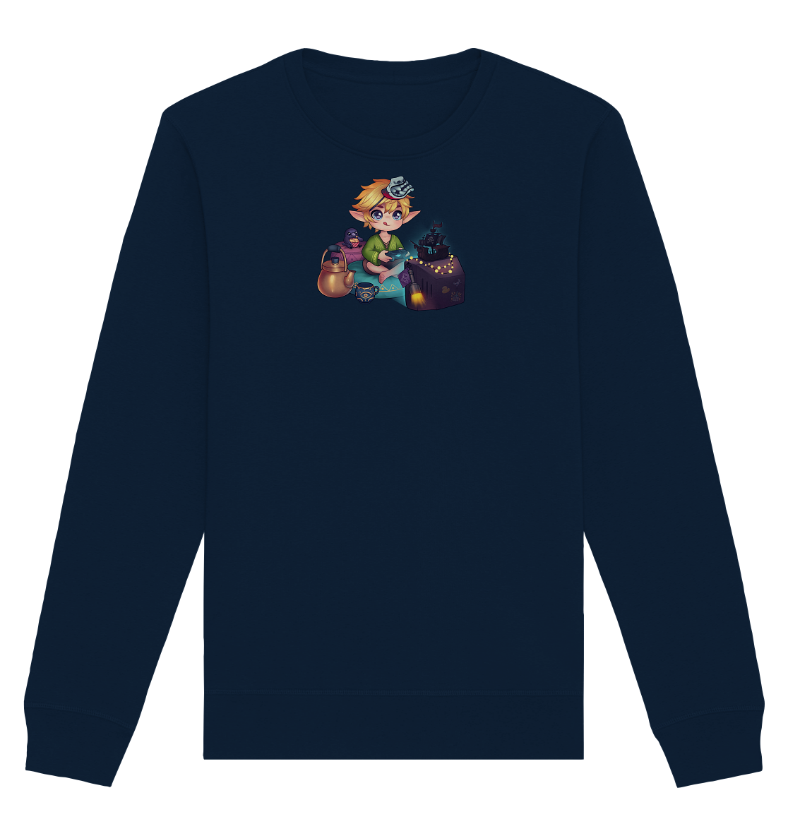 StefanBzockt Gamingroom - Organic Basic Unisex Sweatshirt
