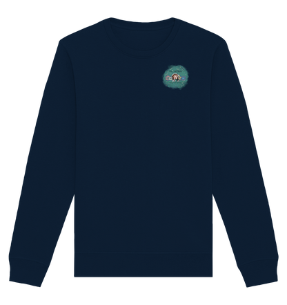 La_N00ba Logo - Organic Basic Unisex Sweatshirt