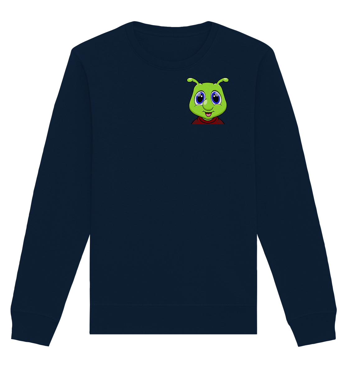 Raupi Face - Organic Basic Unisex Sweatshirt