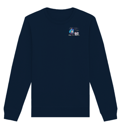 Vuipecula PetTheDemo - Organic Basic Unisex Sweatshirt